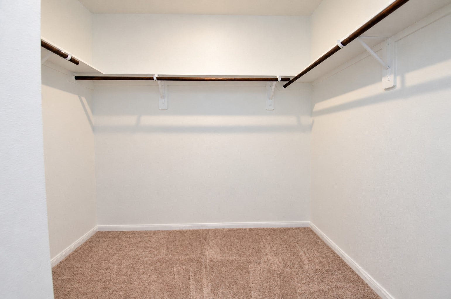 Oversized primary closet