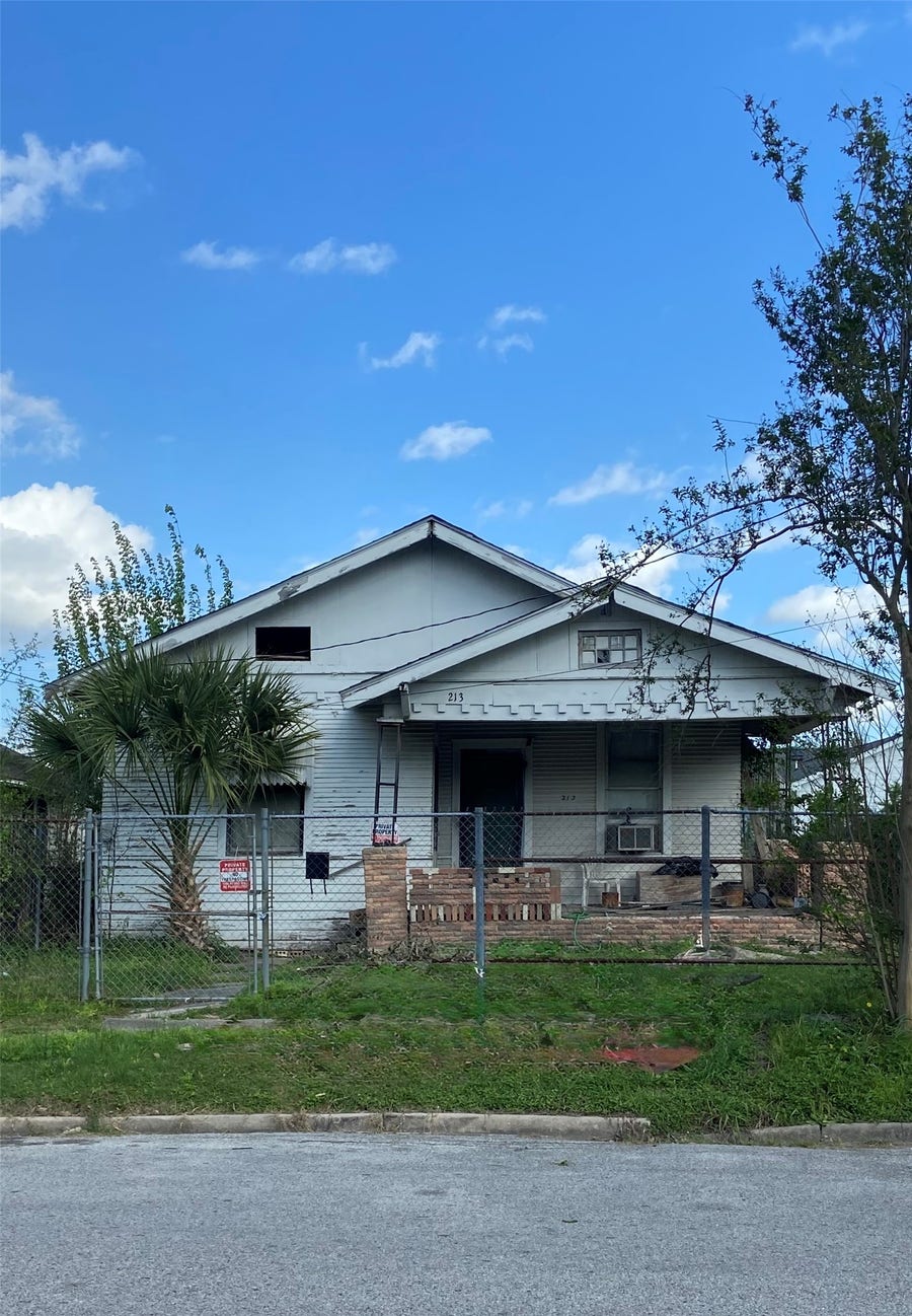 Property photo for 213 Hunt Street, Houston, TX