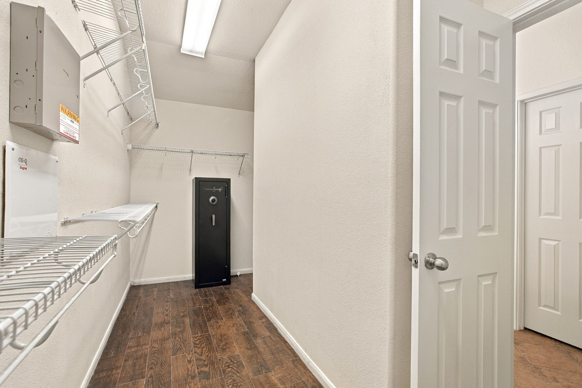 3012 Kings Isle Lane, Dickinson, TX 77539 Walk in closet in primary bedroom with safe included