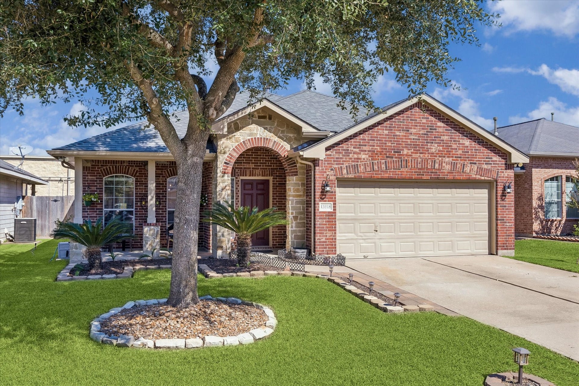 13918 Cypress Creek Bank Drive, Cypress, TX 77429 Set beneath mature shade trees, this charming home offers a beautifully maintained lawn and classic architectural details. Enjoy the comfort of an established Cypress neighborhood with shopping, dining, and everyday conveniences nearby.