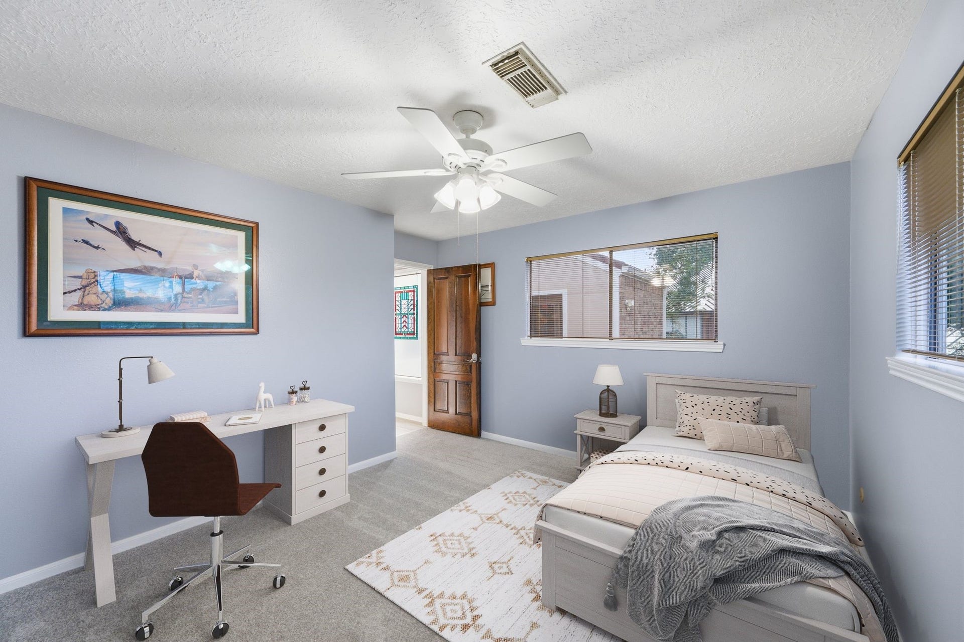And the home has recently been painted to give you a fresh start