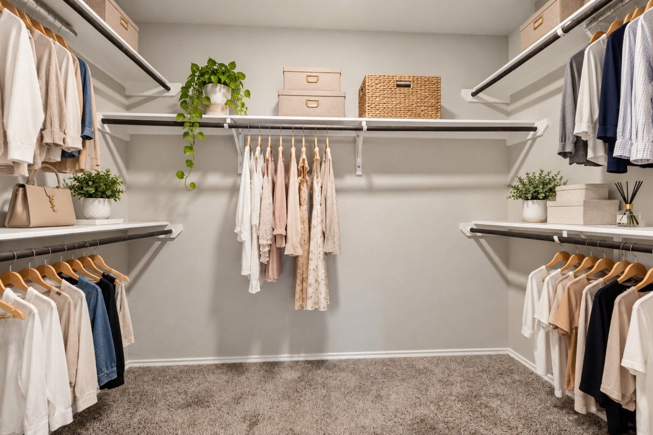 Primary Closet
*Virtually Staged*