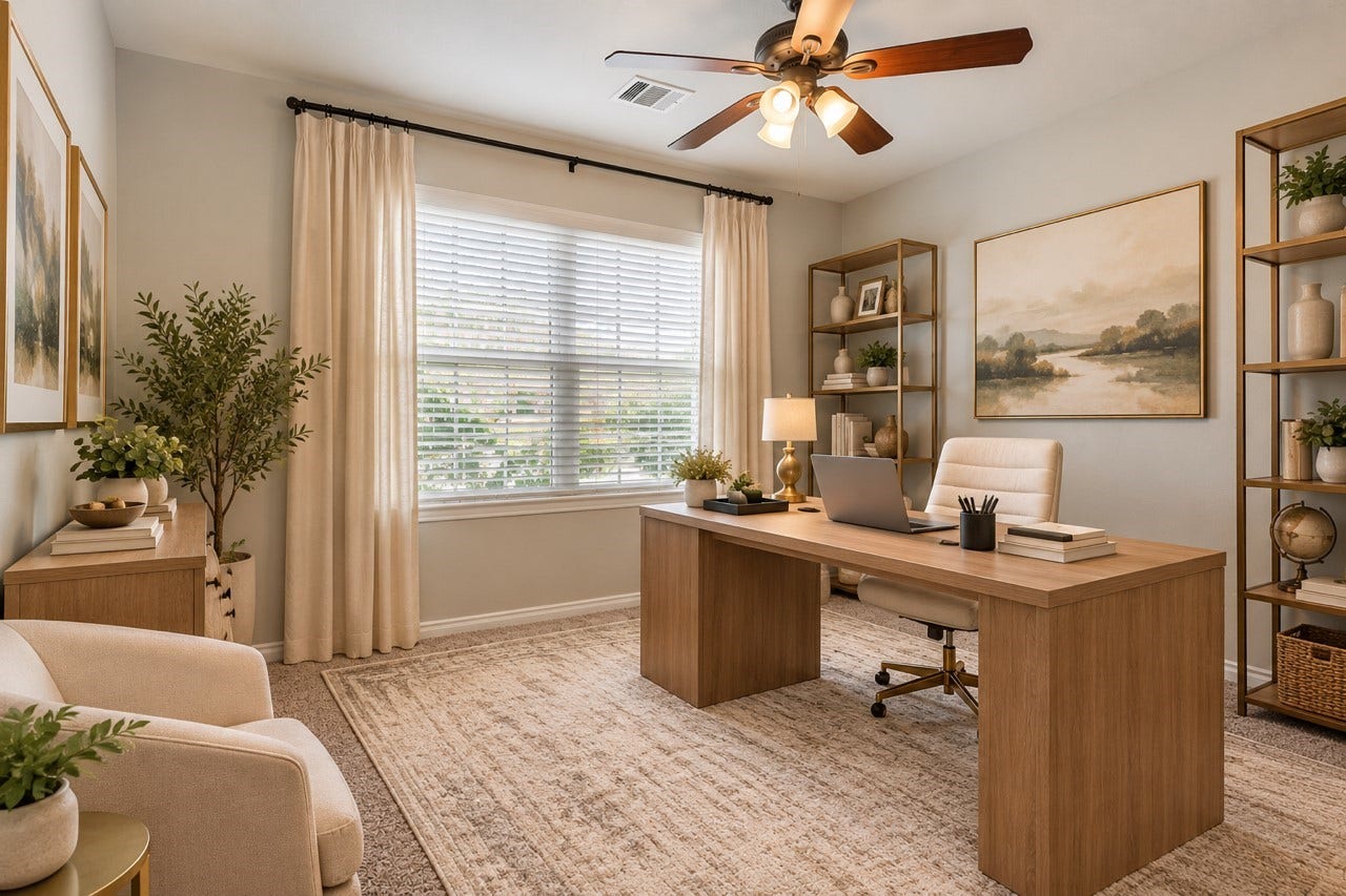 1st Bedroom/Office
*Virtually Staged*