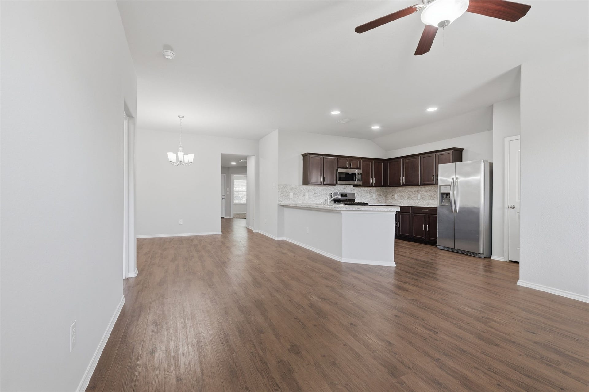 Living Room/Dining Room Open concept