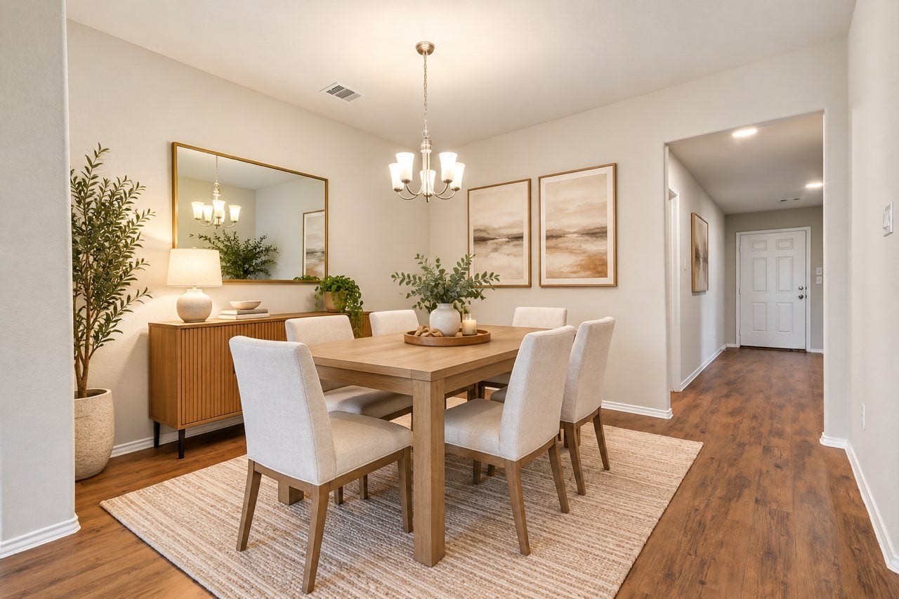 Dining Room Area 
* Virtually Staged*