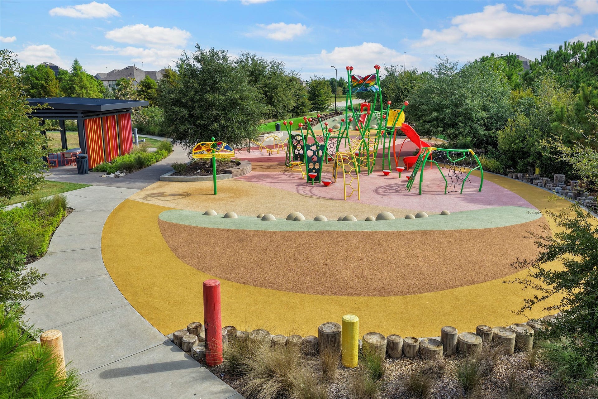 10810 Carolina Willow Court, Cypress, TX 77433 Community playground with plenty of space for outdoor fun.