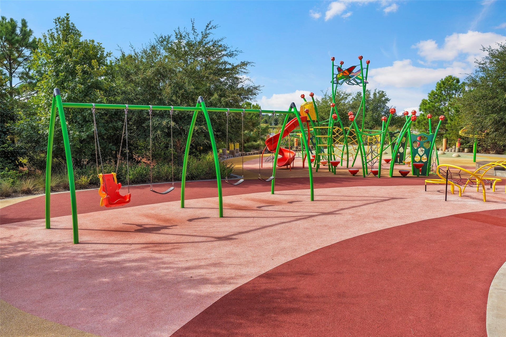 10810 Carolina Willow Court, Cypress, TX 77433 Community playground offering outdoor recreation nearby.