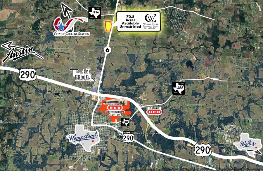 Property photo for TBD N HWY 6, Hempstead, TX