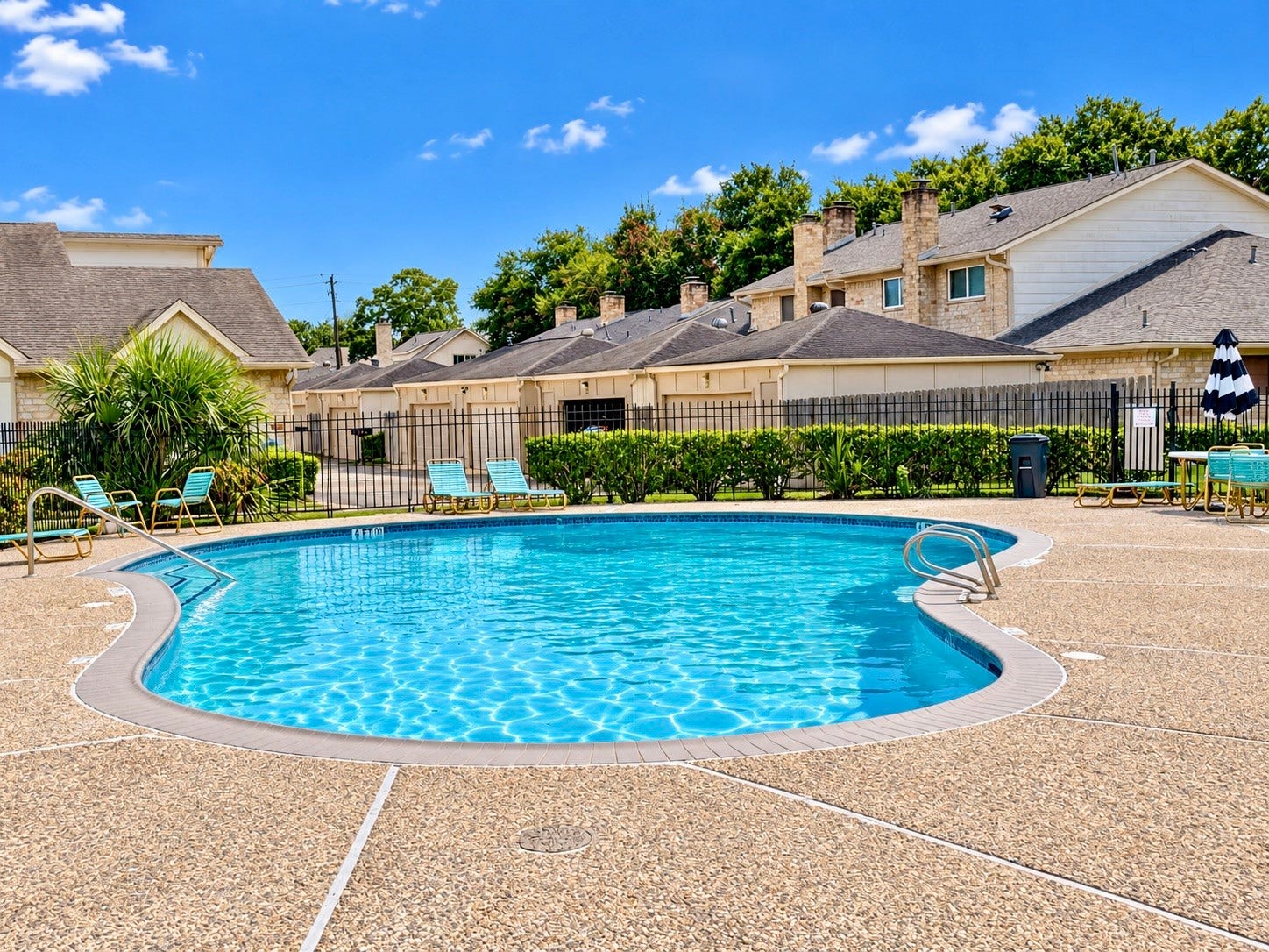 Steps from your front door is this sparkling community pool