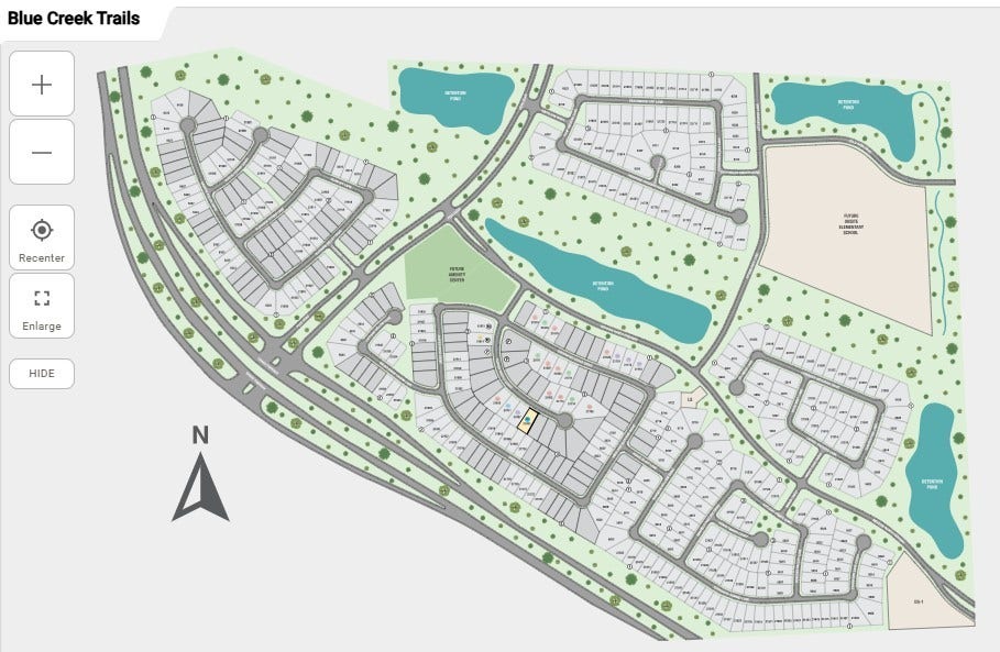 21803 Clover Thistle Court, Richmond, TX 77407 Blue Creek Trails Sitemap