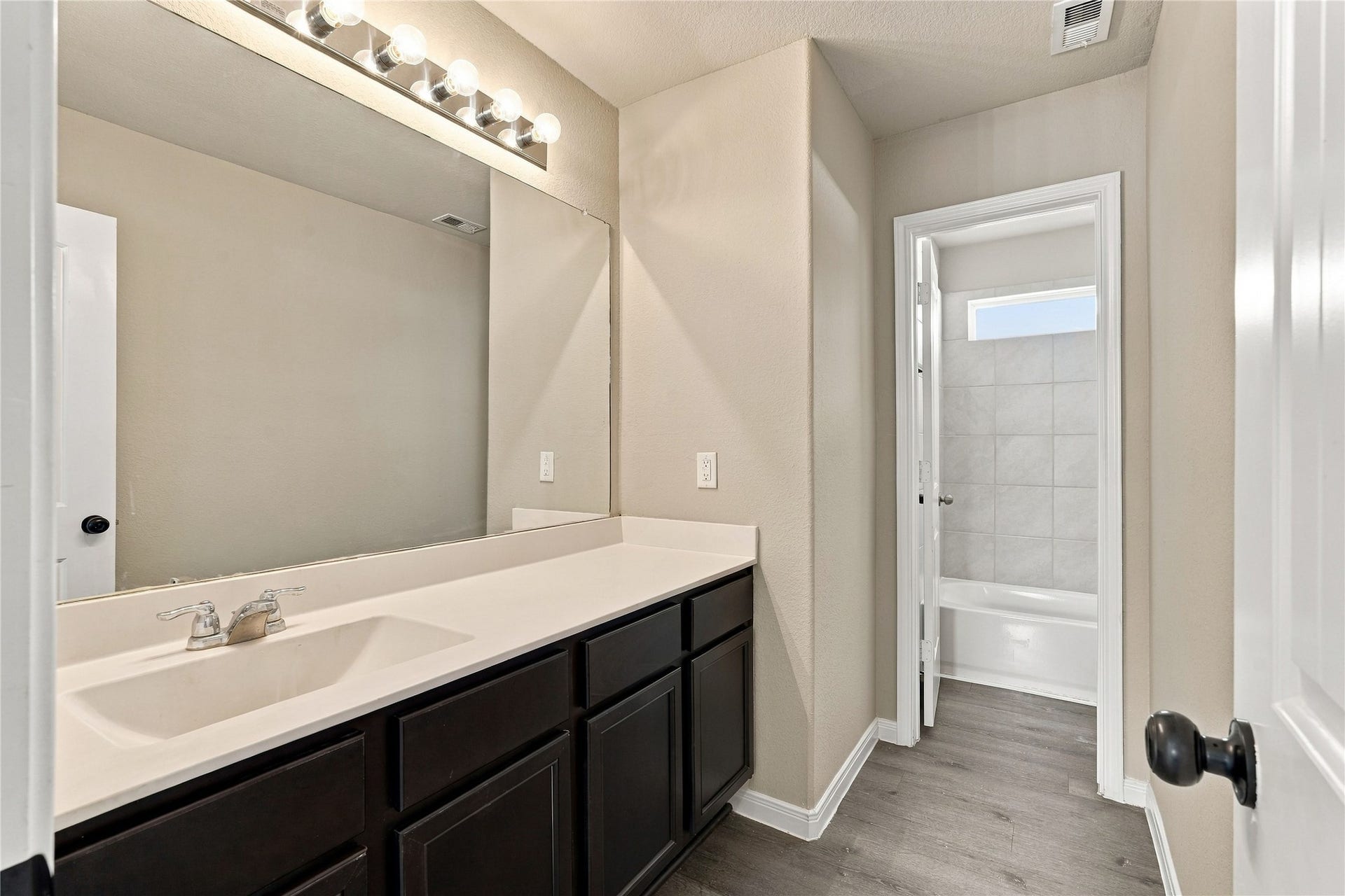 25610 Brooklyn Lane, Porter, TX 77365 Hall Bathroom with vanity space & privacy room for tub/shower/toilet.