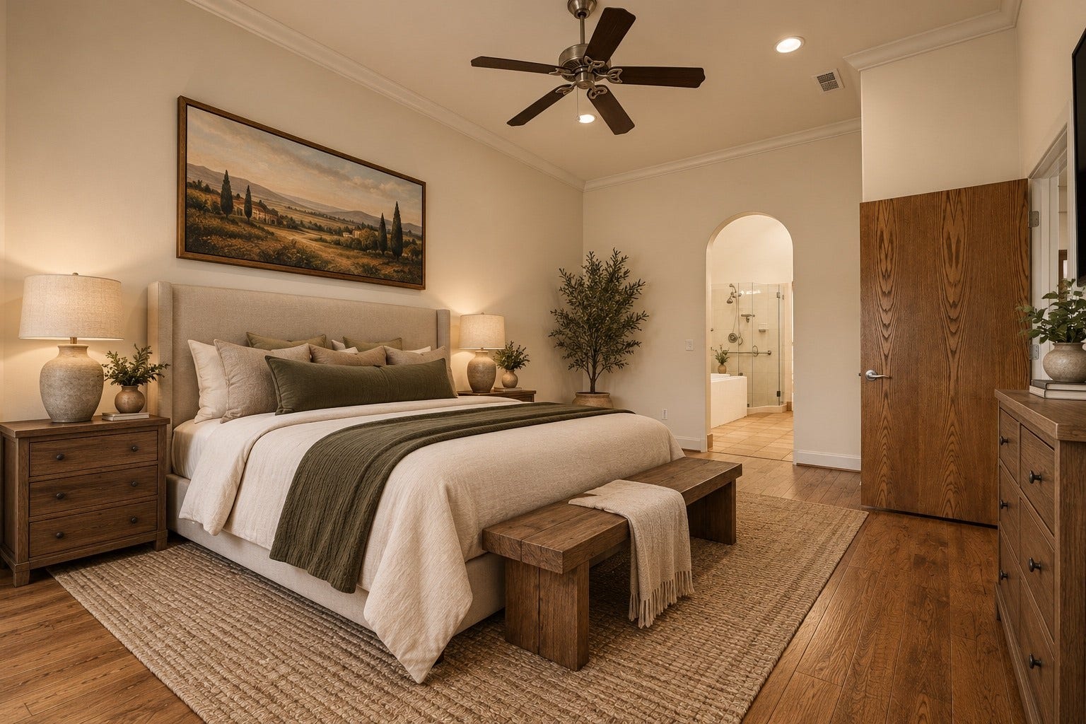1335 Caravelle Court, Katy, TX 77494 Primary Bedroom. Staged