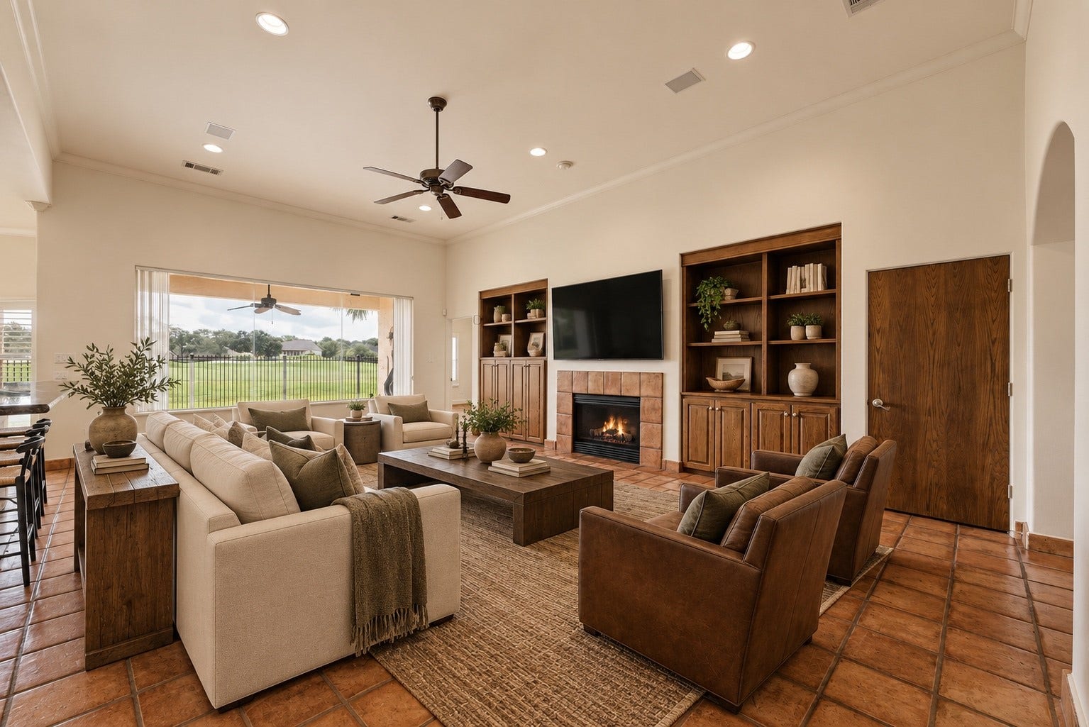 1335 Caravelle Court, Katy, TX 77494 Virtually Staged Living Room.