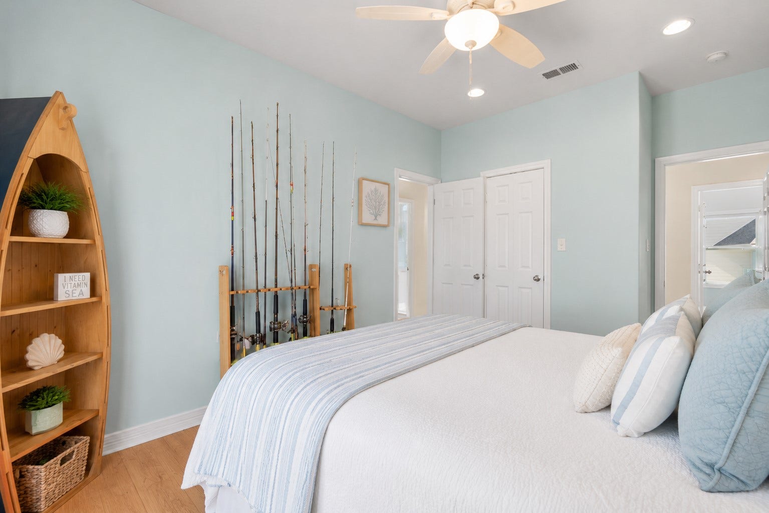 314 Windward Way, Tiki Island, TX 77554 Bedroom two located on the 1st floor
