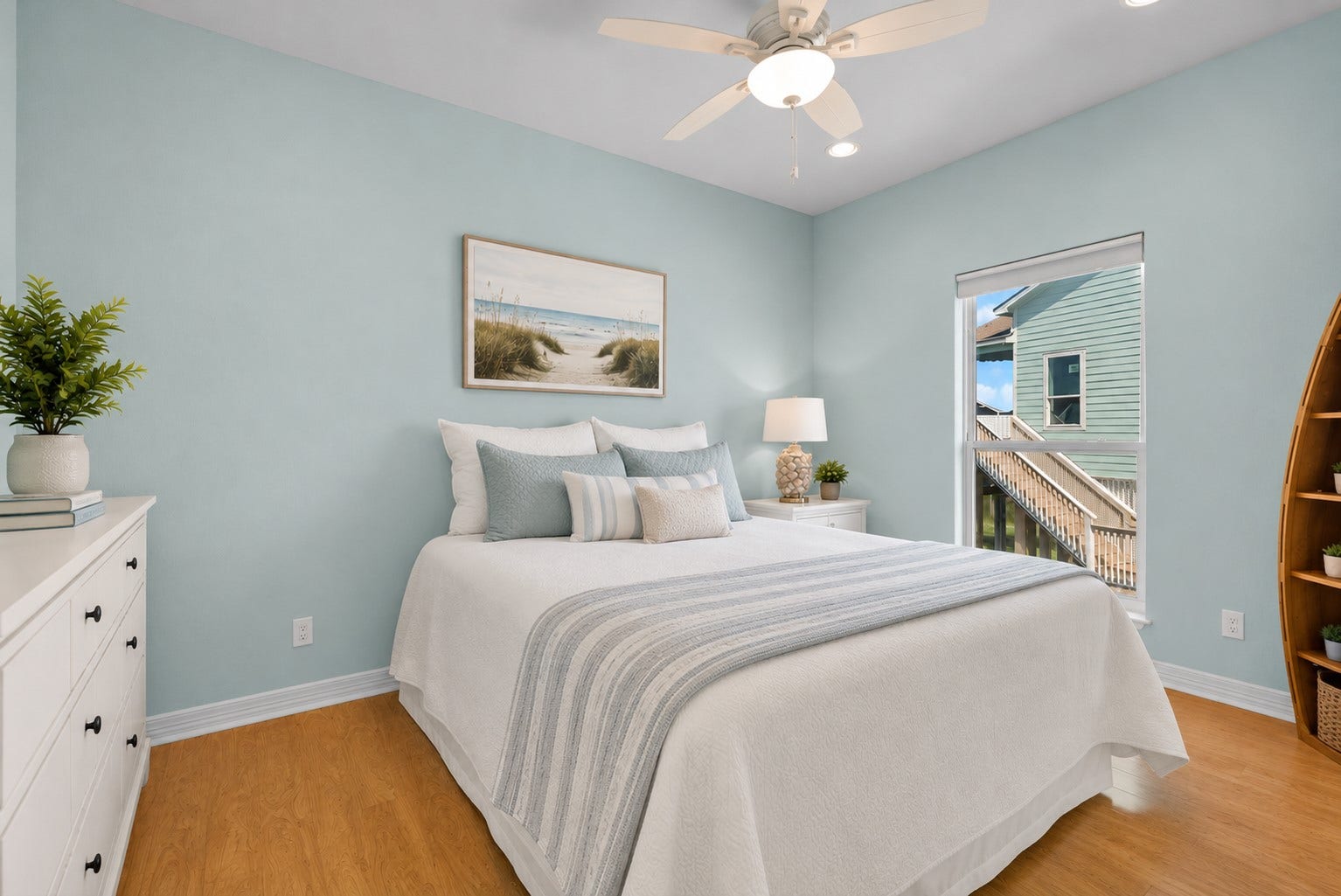 314 Windward Way, Tiki Island, TX 77554 Bedroom two located on the 1st floor