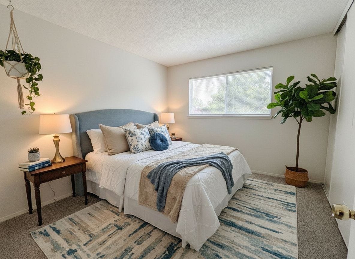 12023 Greenwood Forest Drive, #B, Houston, TX 77066 AI Staged Photo