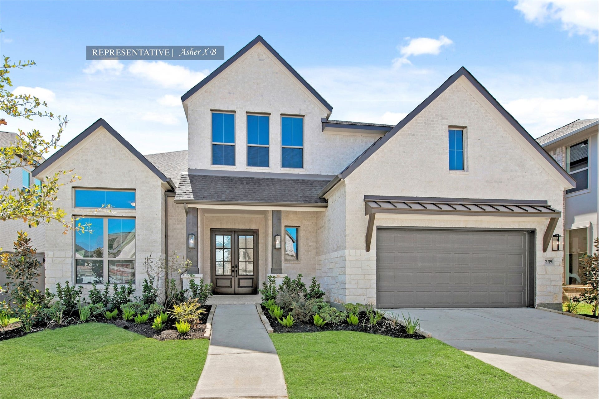 8722 Azalea Crossing Court, Missouri City, TX 77459 Westin Homes. *Currently under construction* Asher X plan. Representative image. Features, selections and colors may vary.