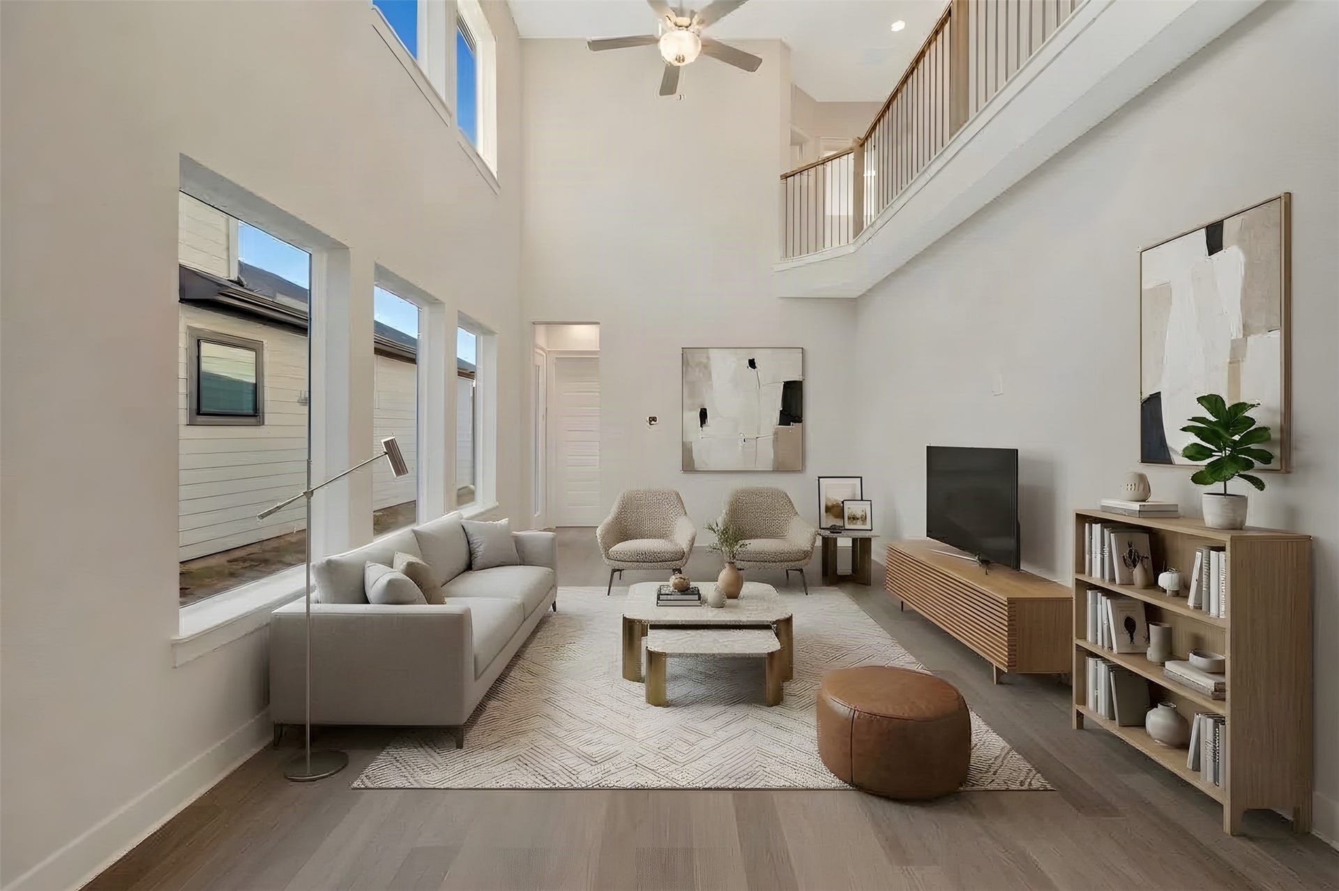 Virtually staged to give you the visual you need to see furniture placement and how the home can live.