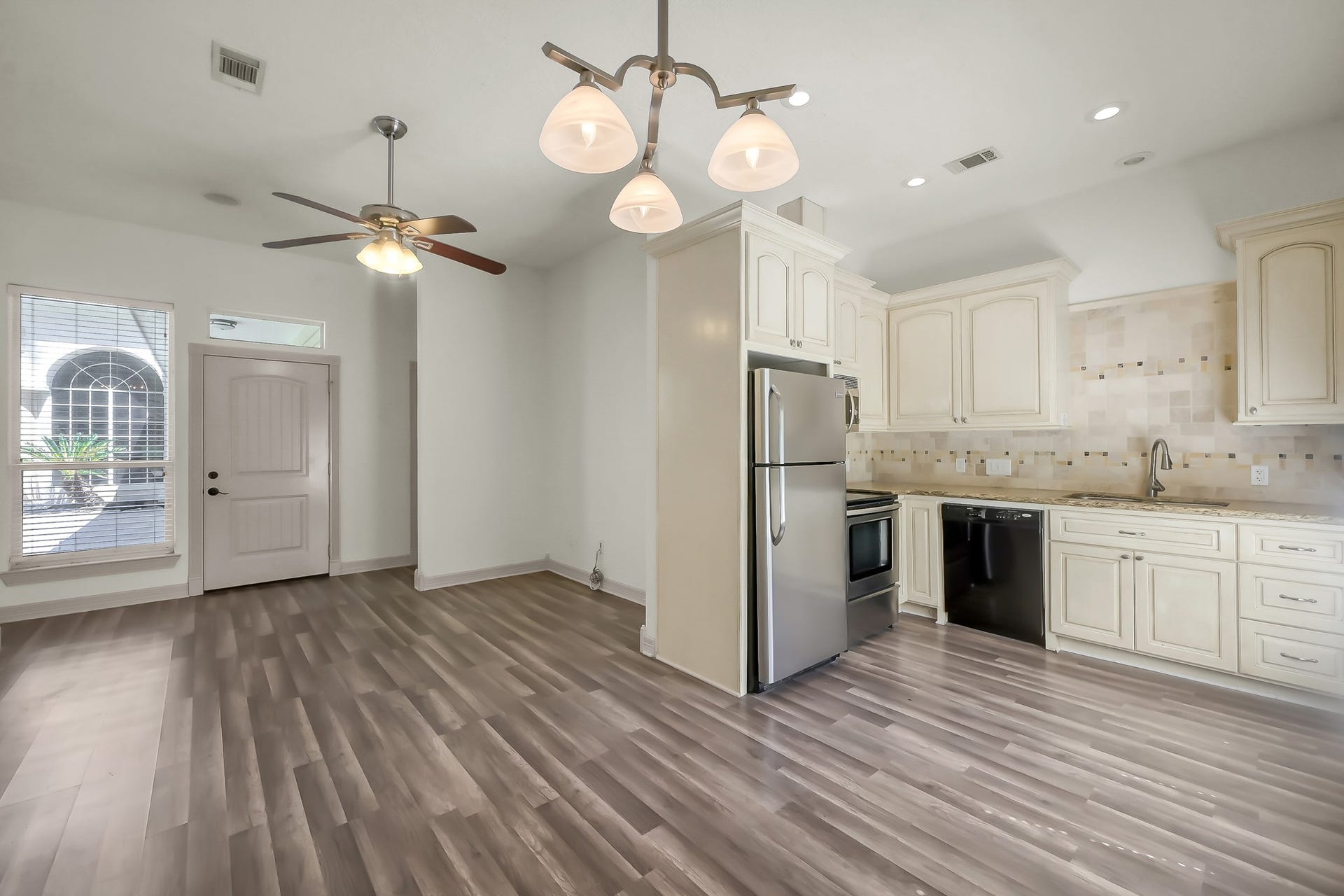 12758 Aries Loop Loop, Willis, TX 77318 View of Living Area and Kitchen in the ADU