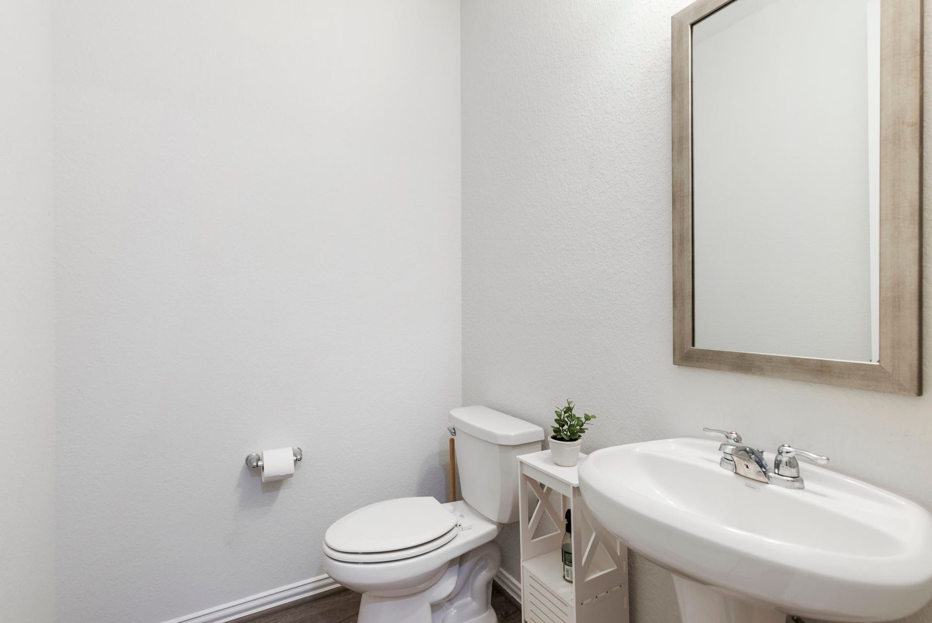 Half bath.