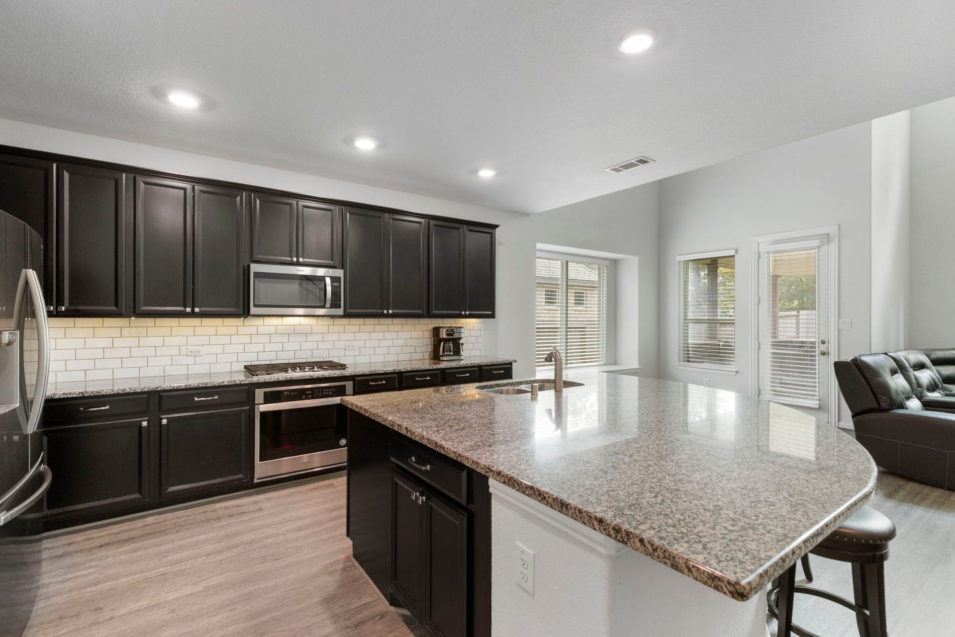 The heart of the home, the kitchen offers a welcoming space for cooking, gathering, and entertaining.