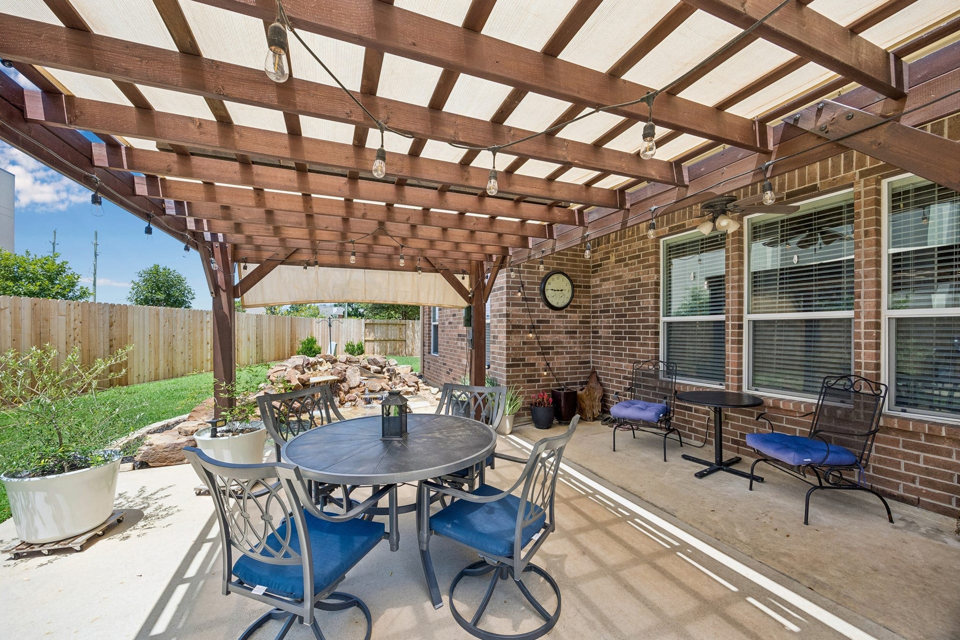 26251 Caper Meadow Lane, Katy, TX 77494 A lifestyle with no direct back neighbors is very private. Near the home is a family park for your enjoyment and schools are very close to the home.