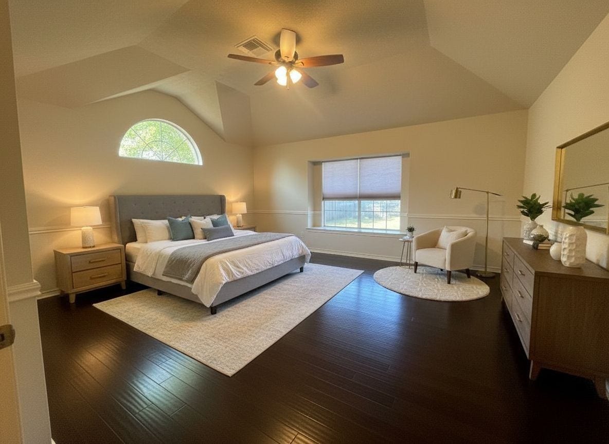 10011 Adobe Drive, Houston, TX 77095 AI Staged Photo