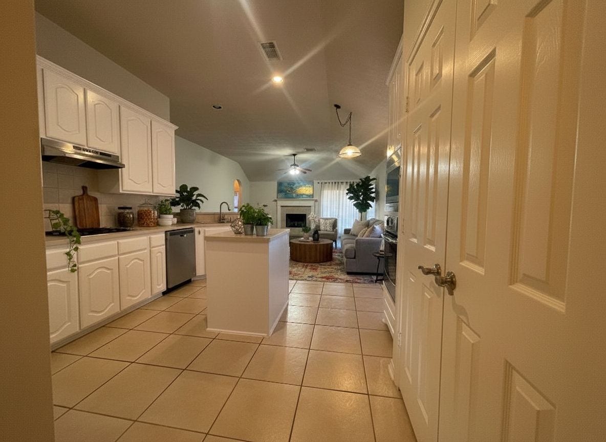 10011 Adobe Drive, Houston, TX 77095 AI Staged Photo