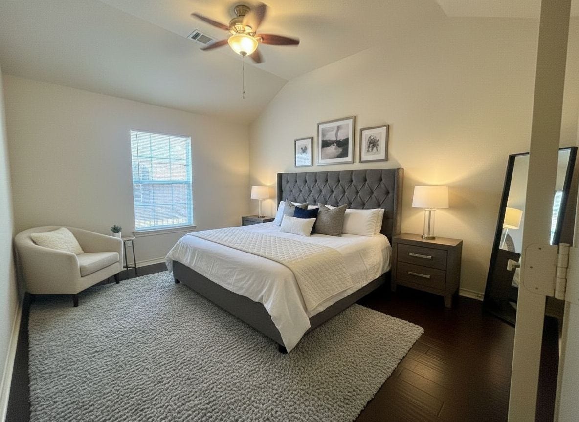 10011 Adobe Drive, Houston, TX 77095 AI Staged Photo