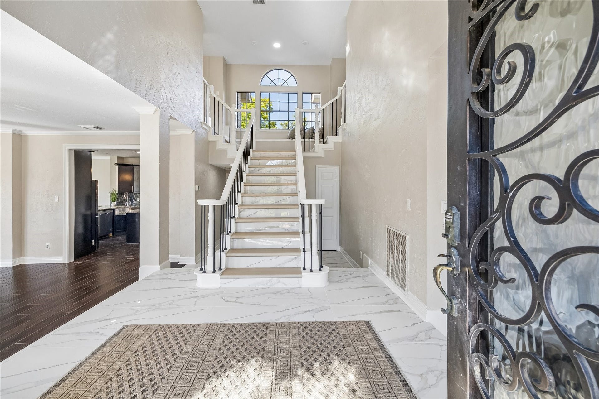 Grand entrance