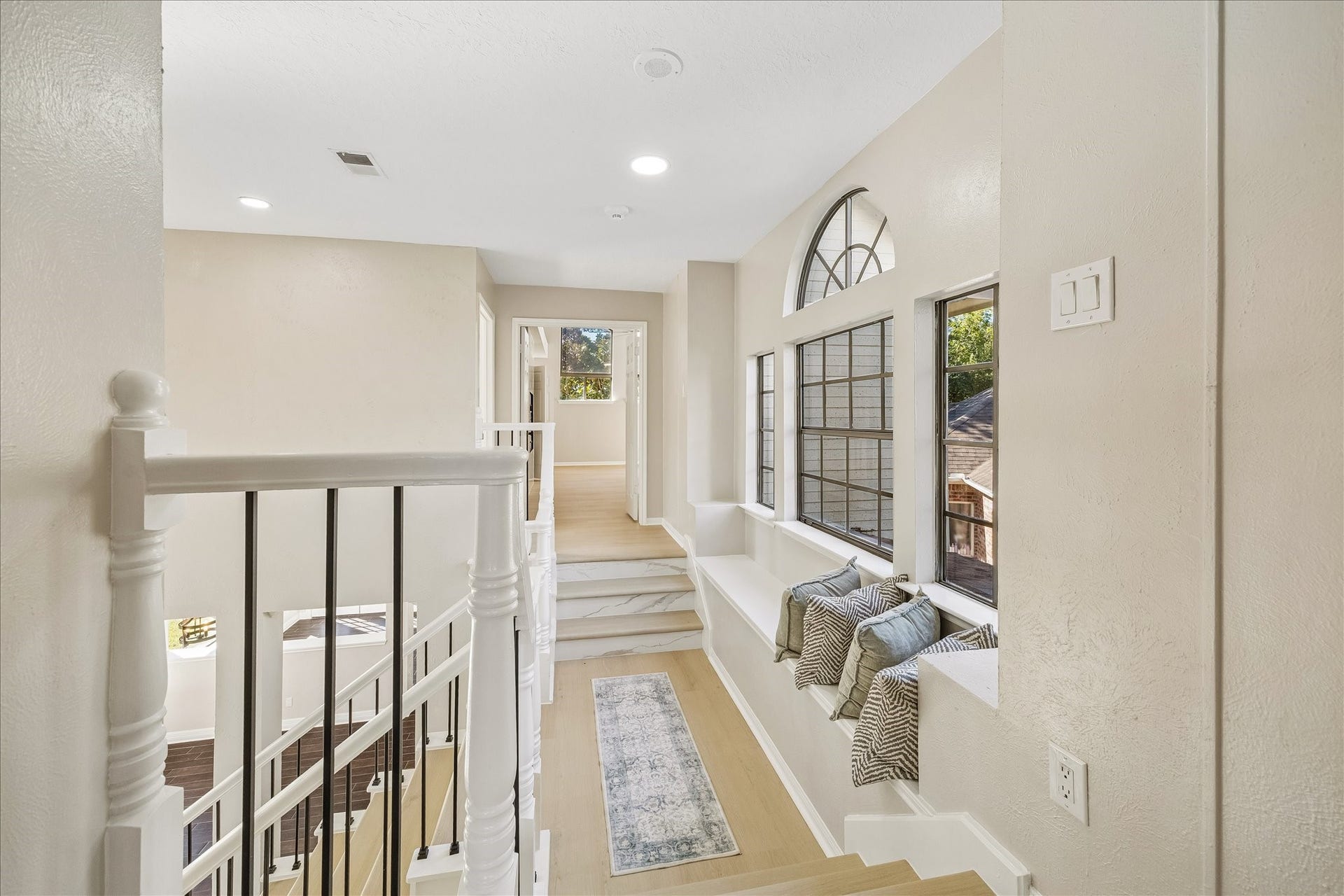 Upstairs landing