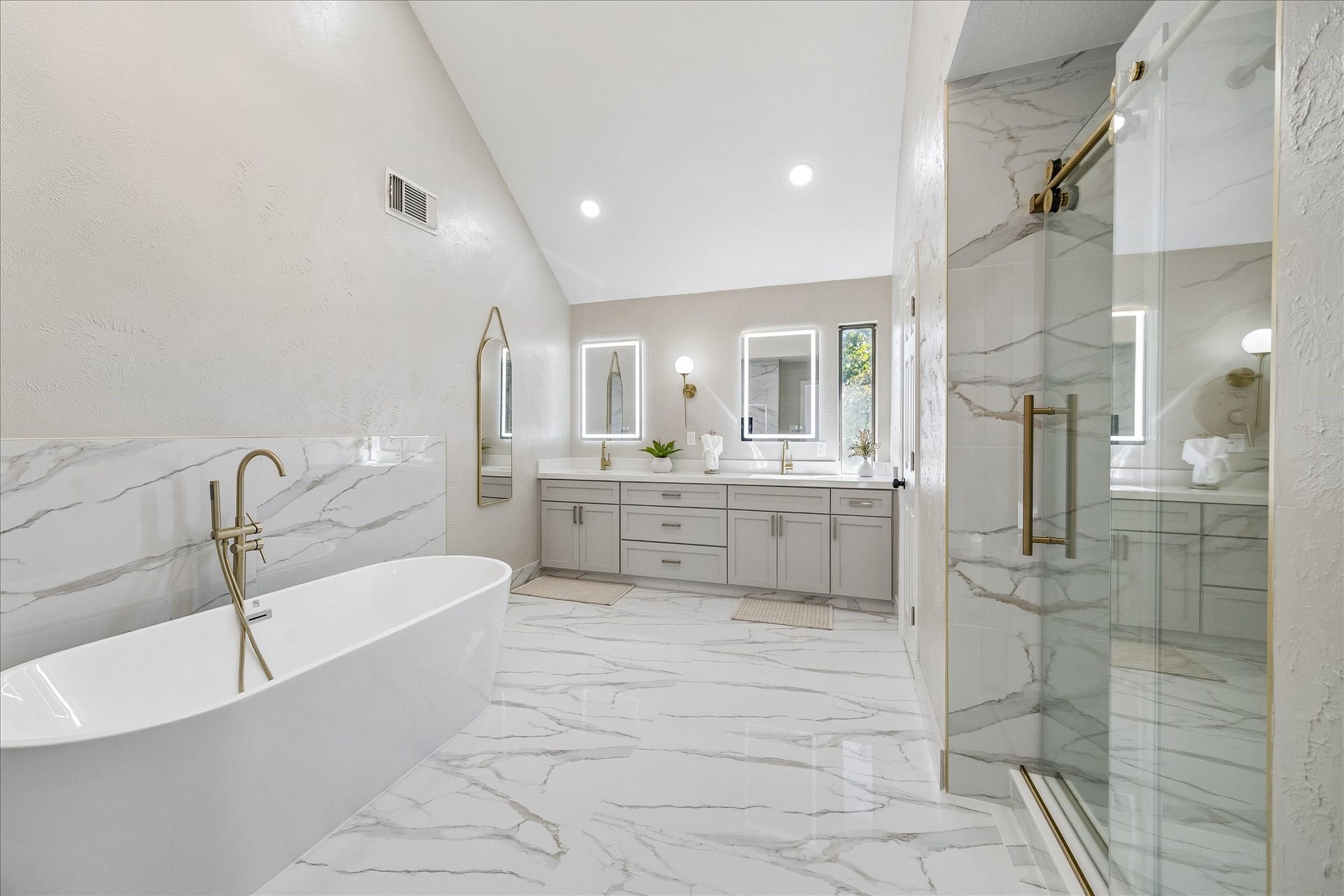 Newly redesigned Primary Bathroom