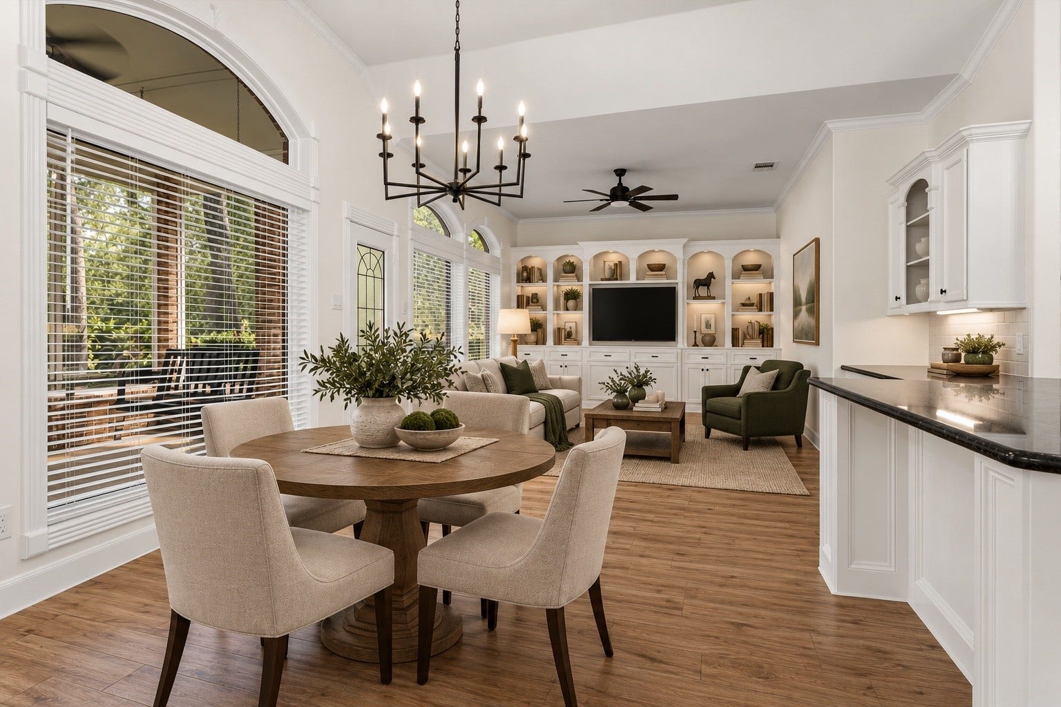 13 Royal Dalton Circle, Conroe, TX 77304 Virtually staged to help you envision the possibilities and imagine how inviting this space could be for everyday living and gathering.