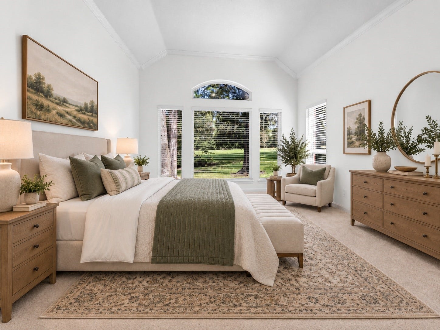 13 Royal Dalton Circle, Conroe, TX 77304 Primary Bedroom virtually staged.