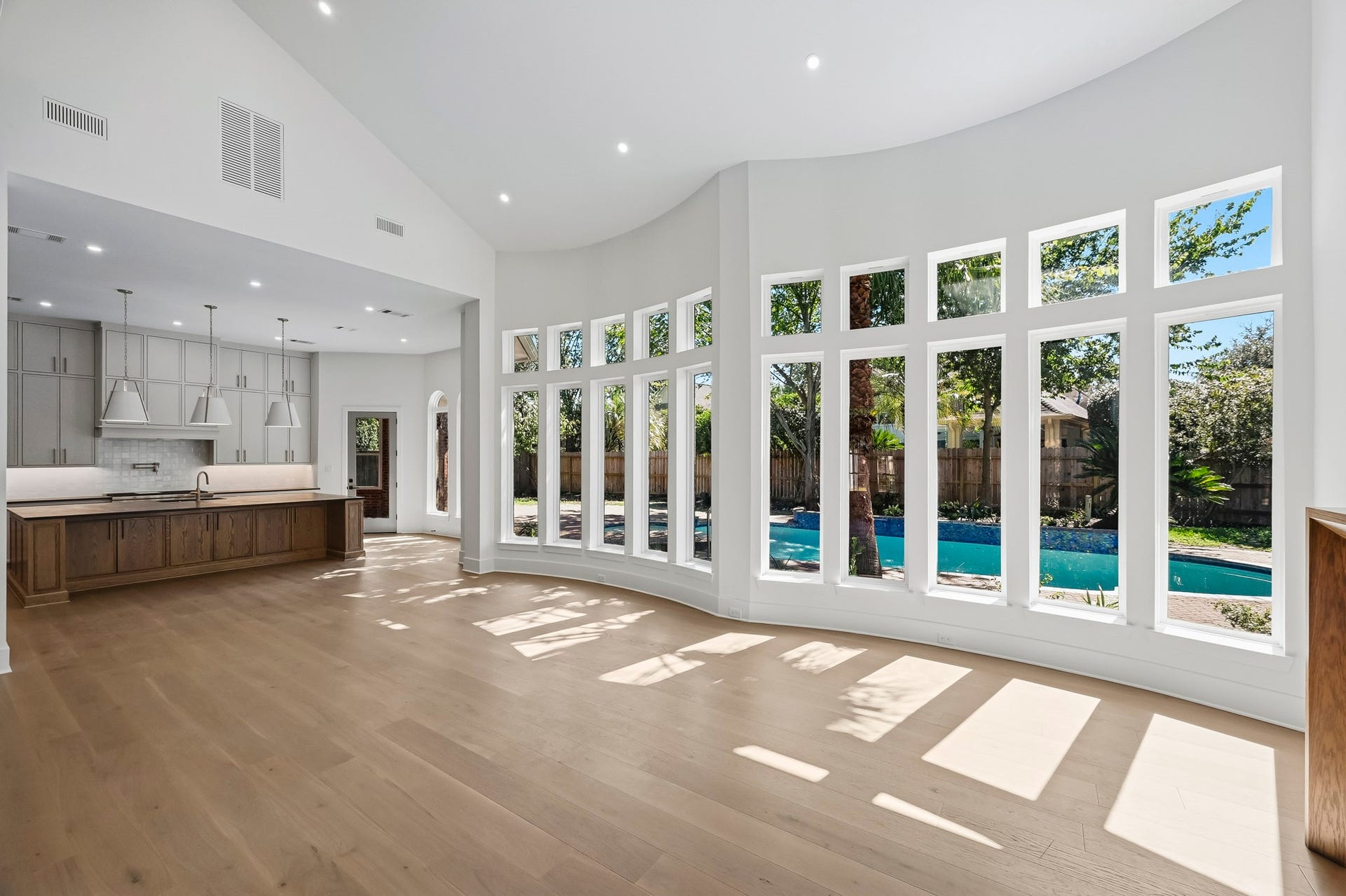 Incredible natural light and a fantastic view!