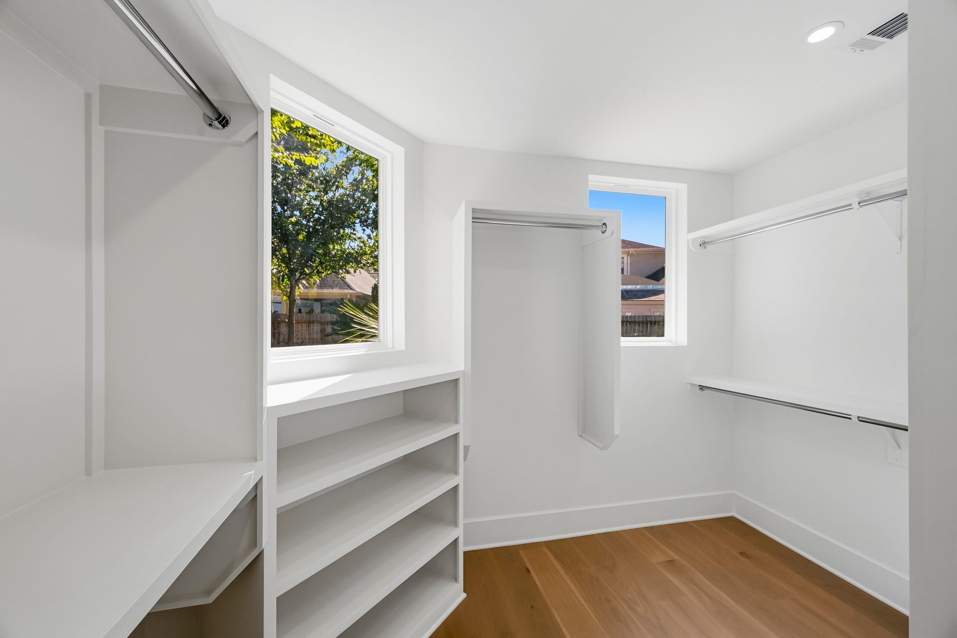 Just a portion of ONE of the 2 walk-in closets!