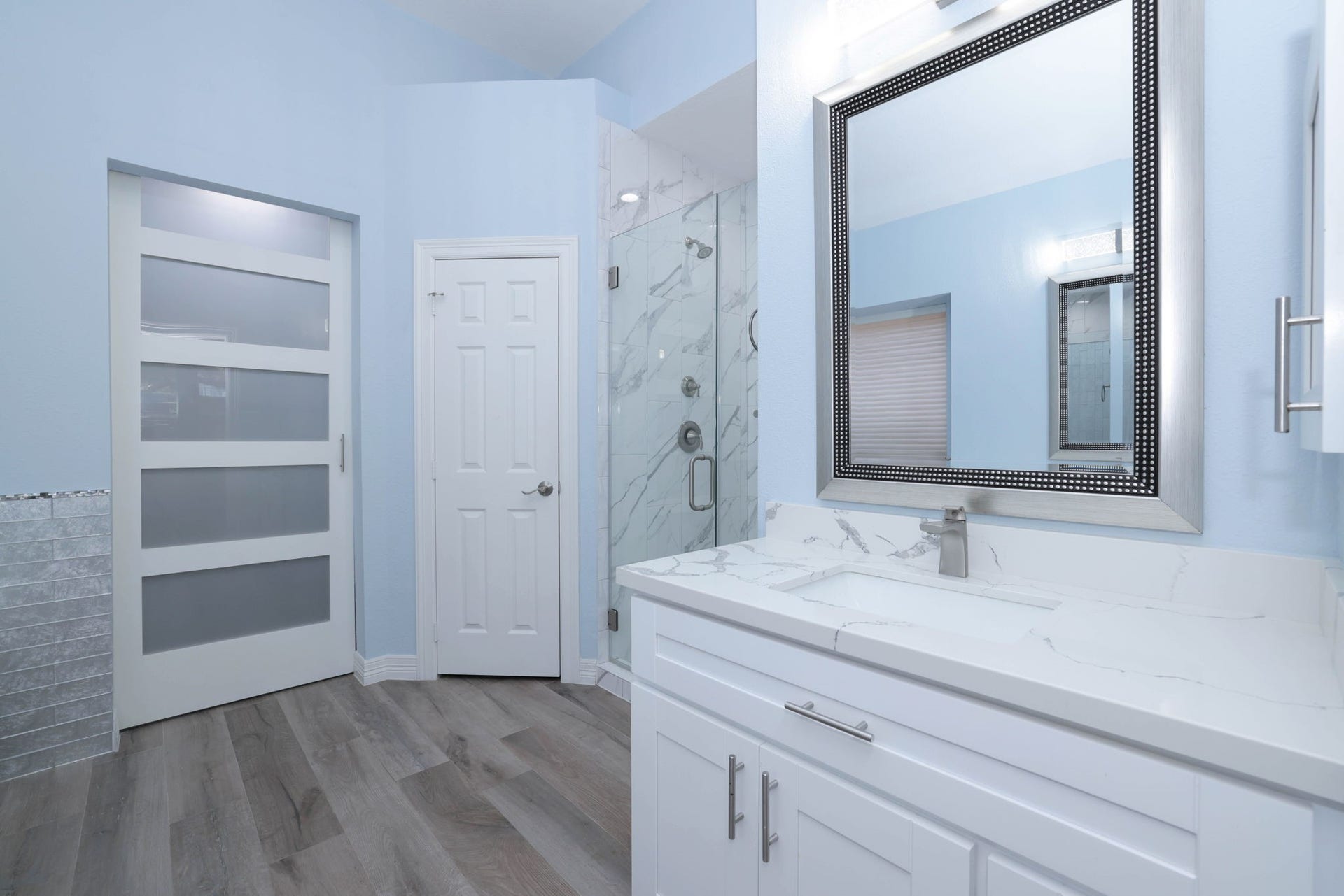 18302 Rittenhouse Park Court, Spring, TX 77379 Everything in this bath is new.
