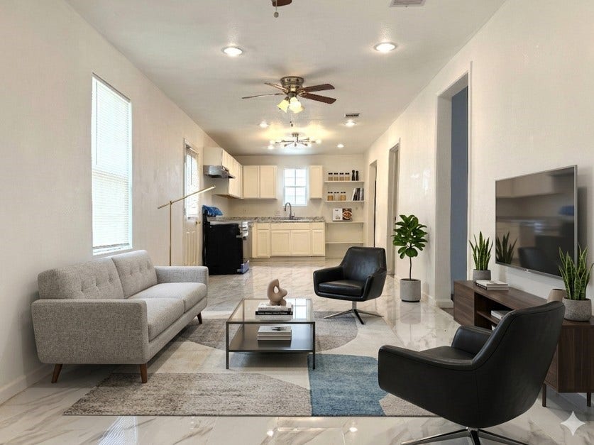 Property photo for 421 Sidney Street, #1/2, Houston, TX