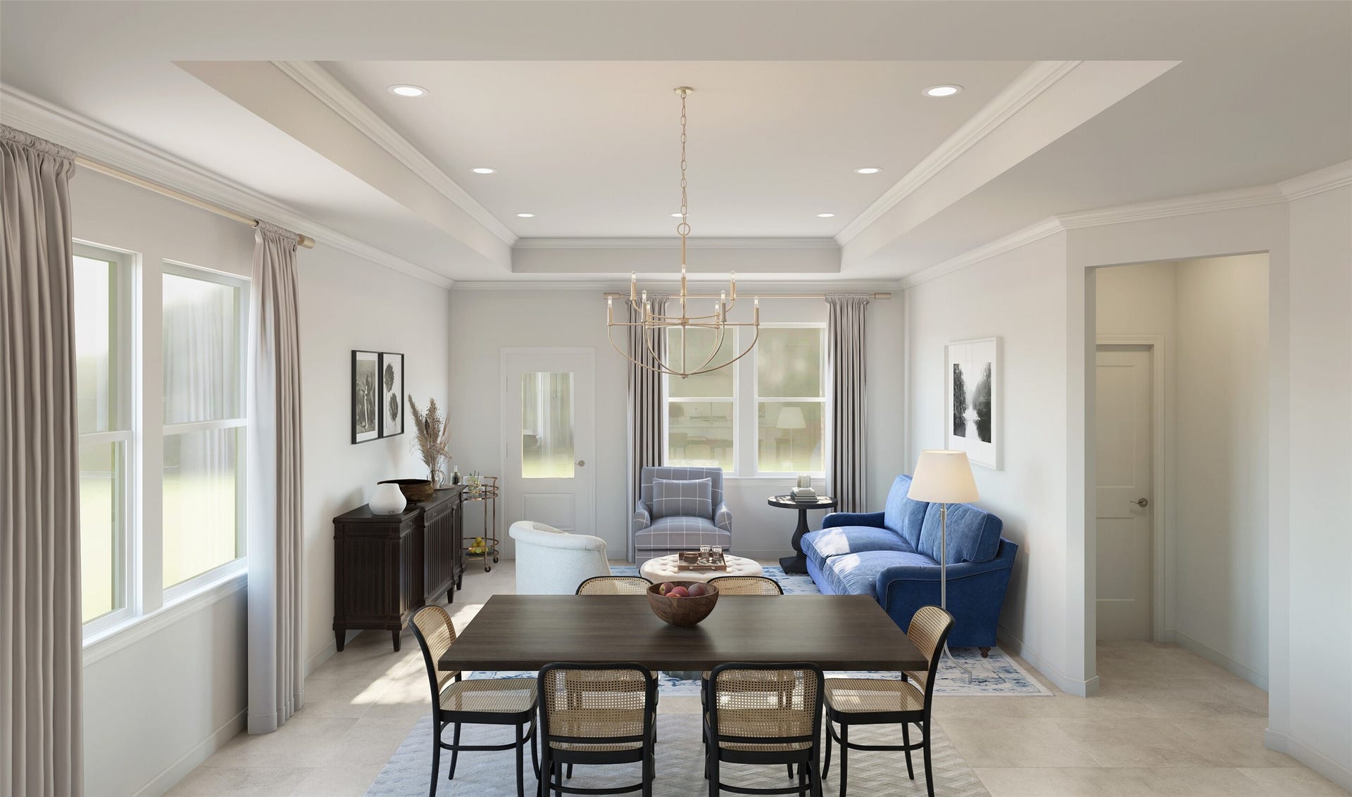 Charming dining area (*Artist rendering used for illustration purposes only.)