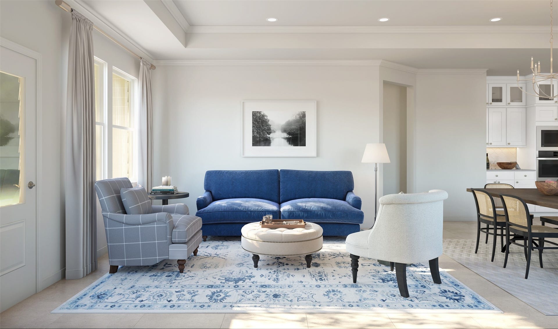 Cozy great room (*Artist rendering used for illustration purposes only.)