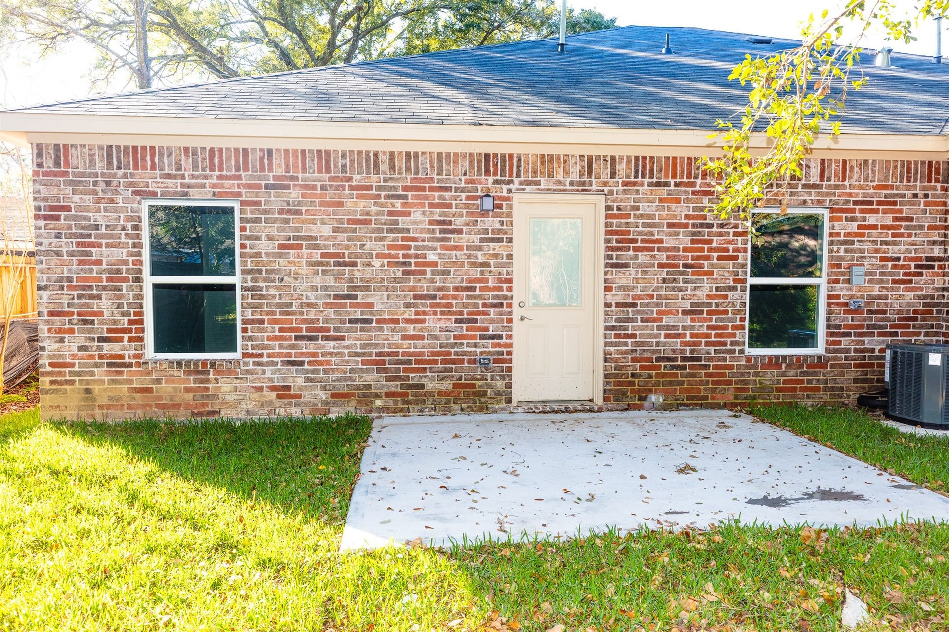 507 E Foley Street, Alvin, TX 77511 Fully fences private backyard with mature trees (not shown)