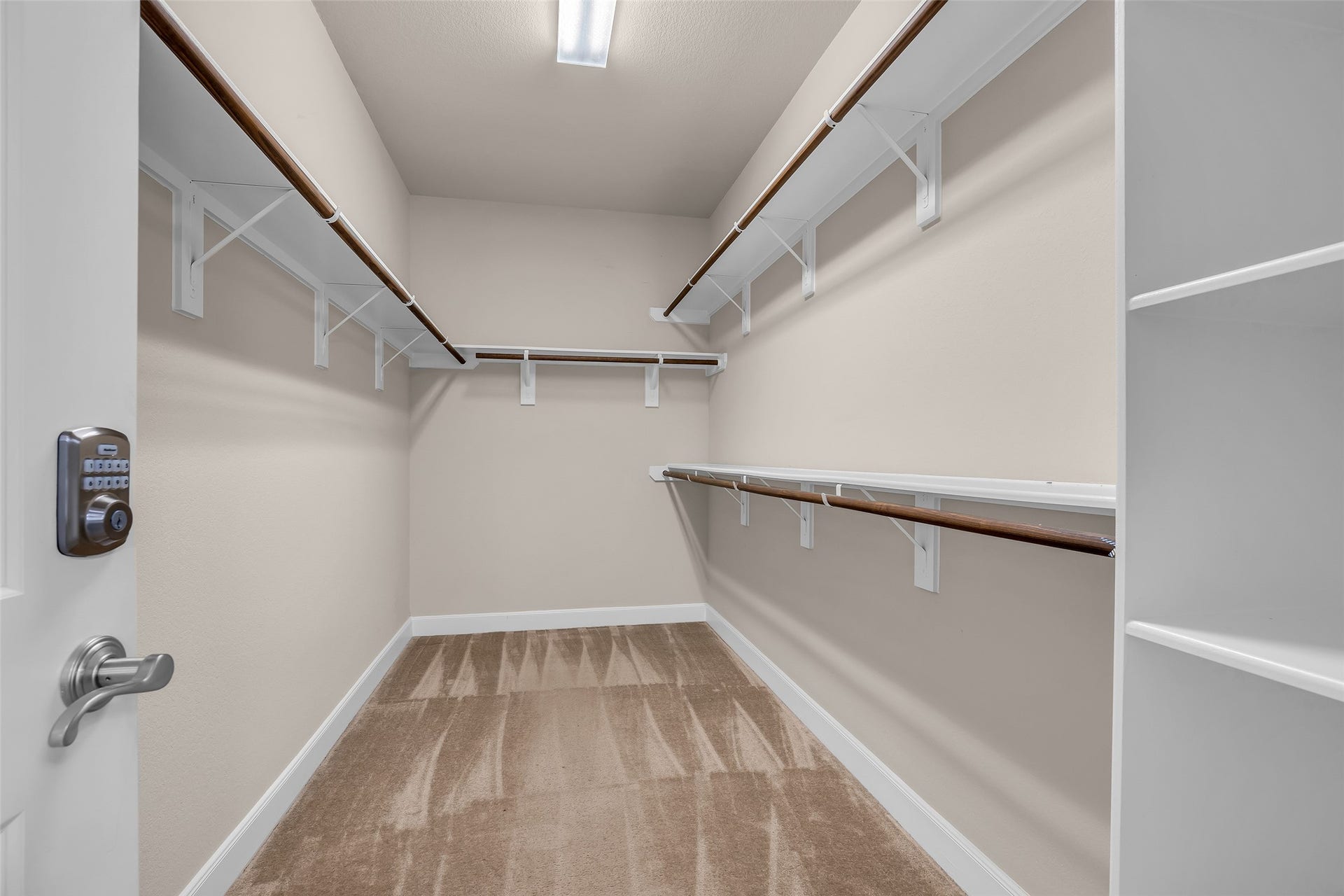 Primary walk-in closet