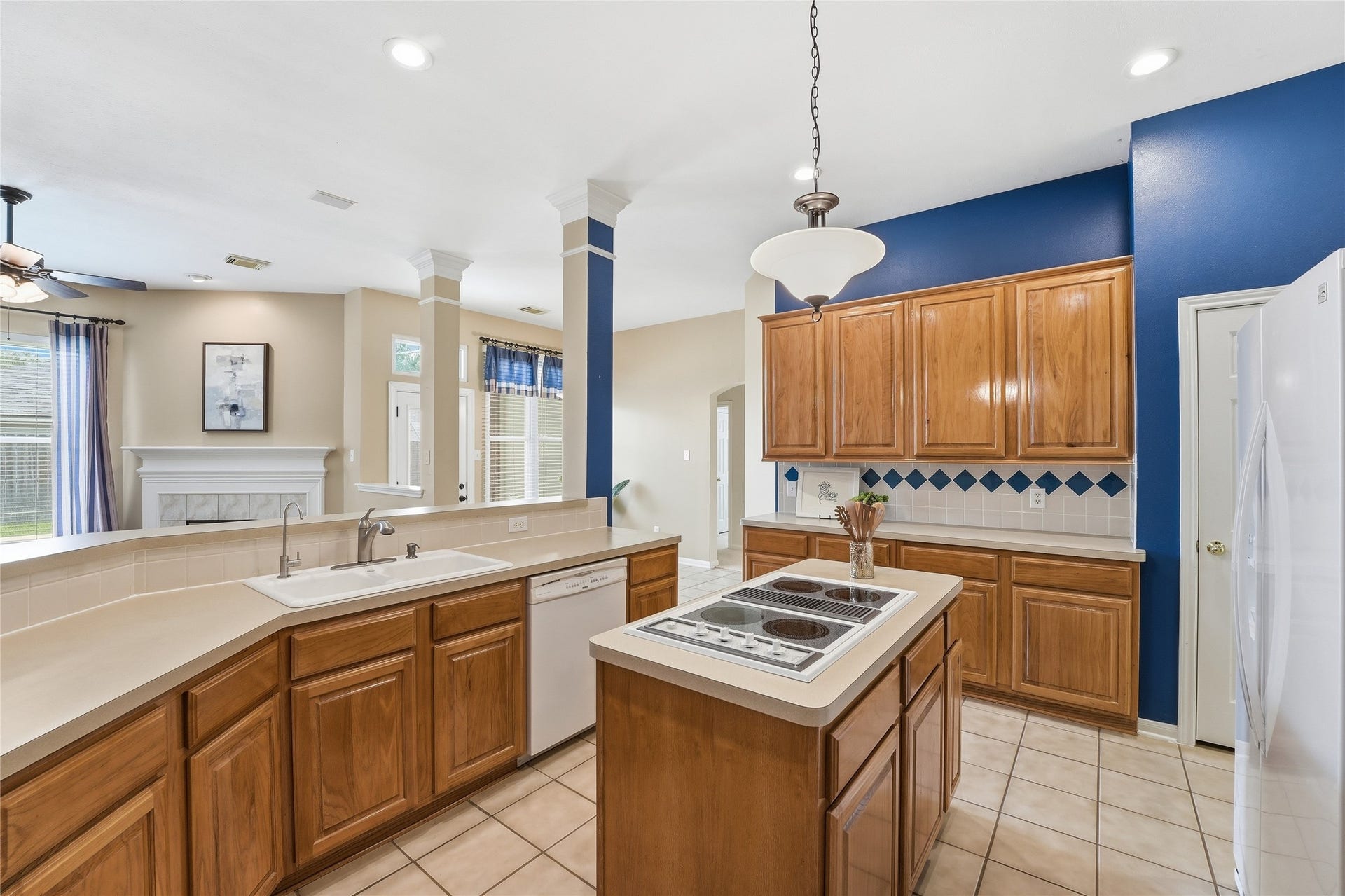 8027 Summer Brook Court, Sugar Land, TX 77479 From this viewpoint, you can see aditional storage, workspace, and Pantry #1