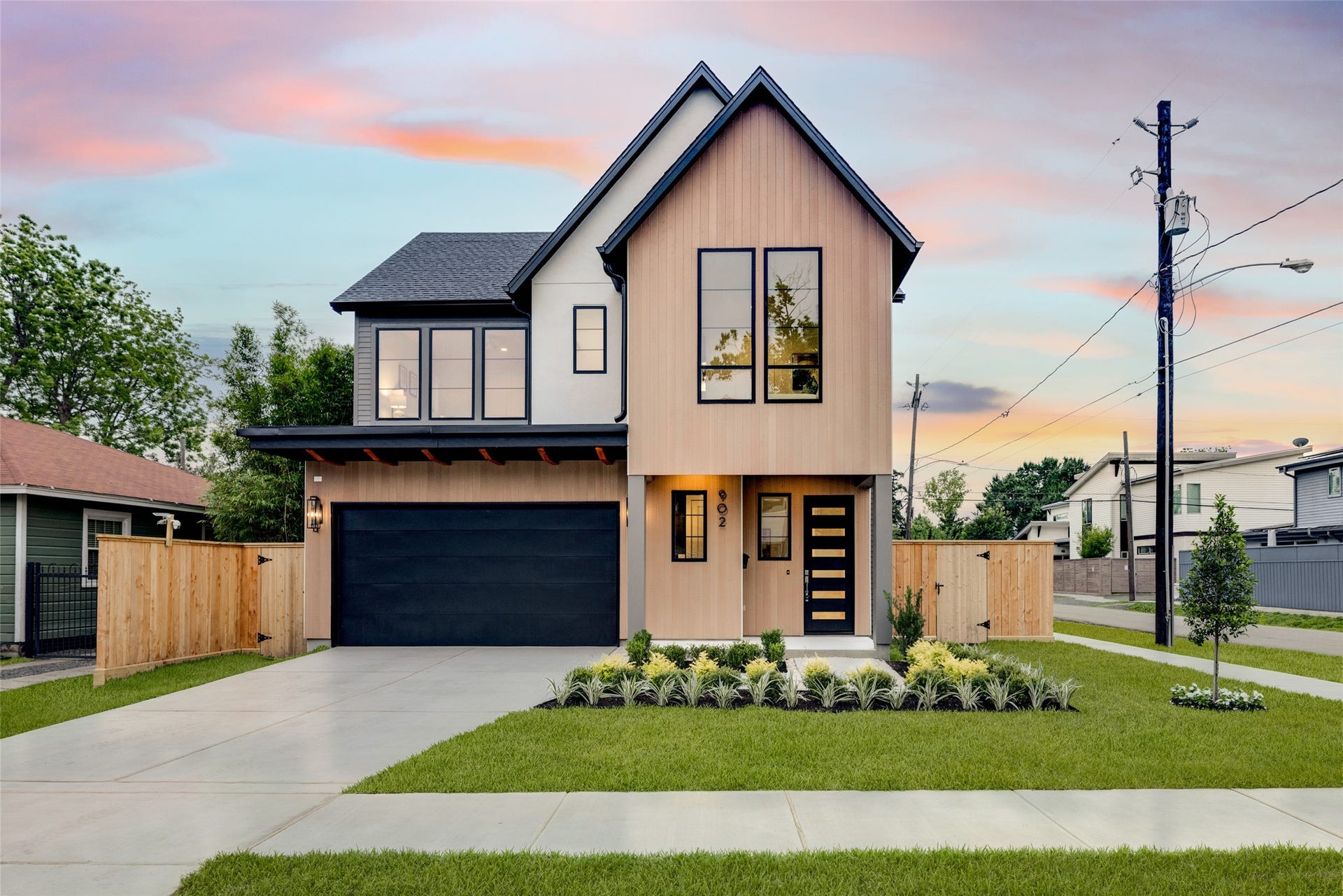 A balance of luxury & modern-day living. This 2-story, 3-4-bedroom, 3.5-bathroom home features high-end finishes, an energy-efficient design, a private driveway & backyard with pest control system. Others include natural stone/quartz counters, Fisher Paykel appl., 2 luxurious prim. closets, game room, intricate carpentry, oak engineered floors, & more. Freeways, Retail, Restaurants, Gym, Groceries, you name it, it's just minutes away.