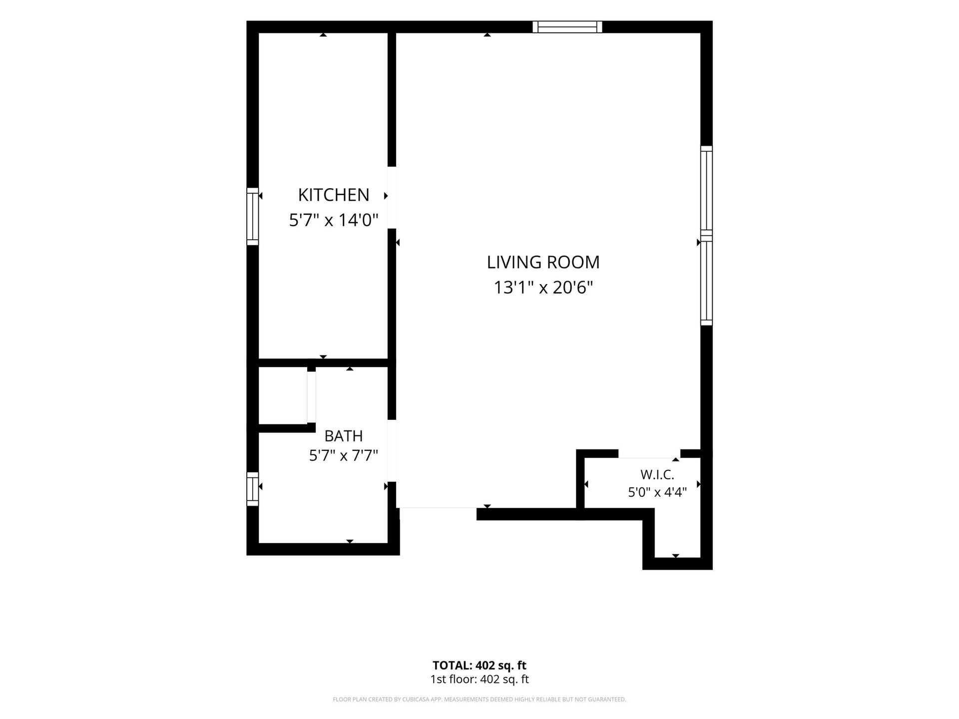 Second-floor unit floor plan.