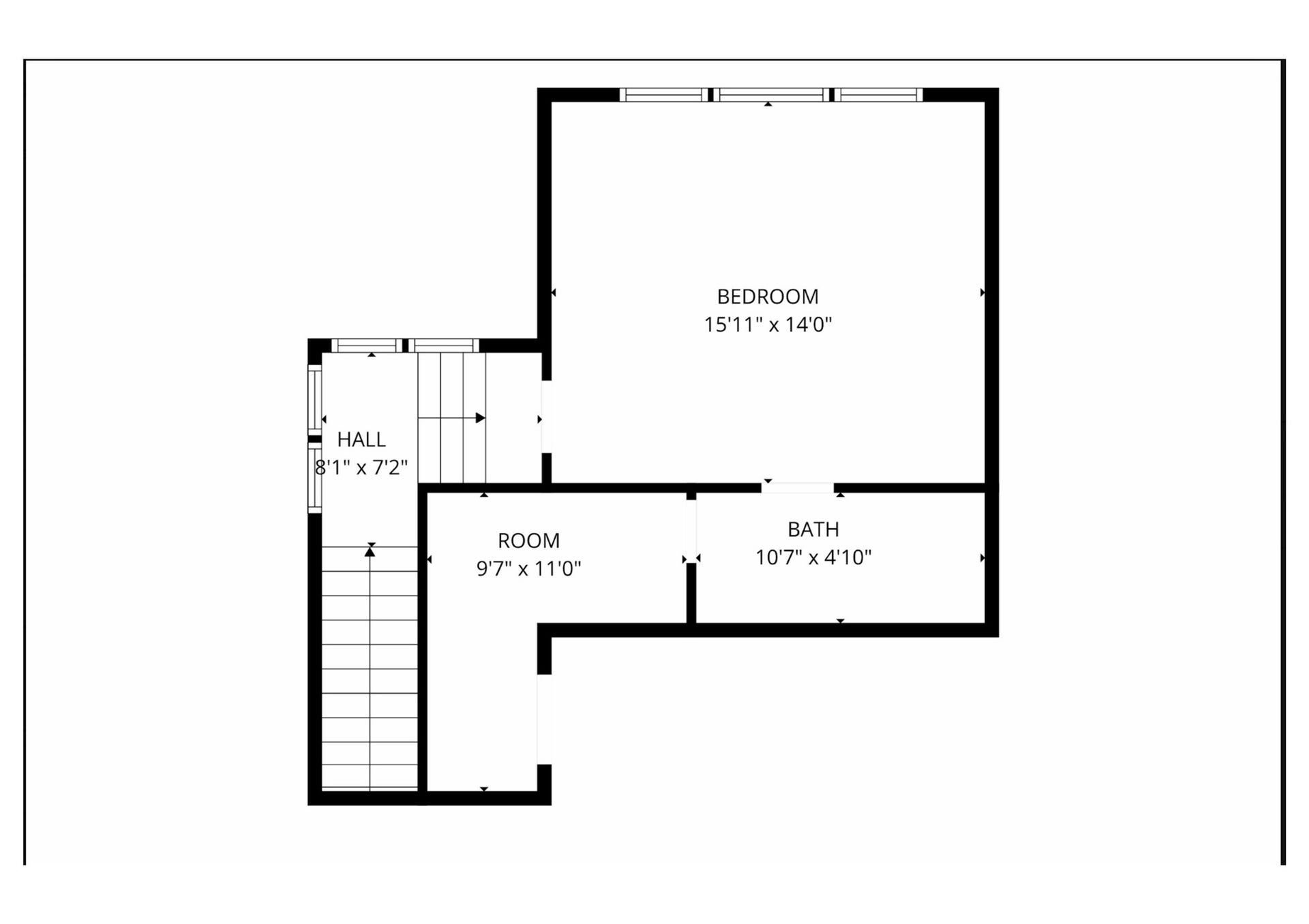 46 Lamerie Way, The Woodlands, TX 77382 1/4 STORY 2ND FLOOR LAYOUT
