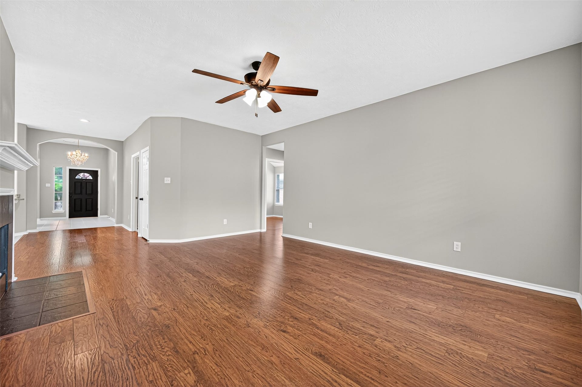 21914 Bronze Leaf Drive, Cypress, TX 77433 Secondary bedrooms and bath are through the opening