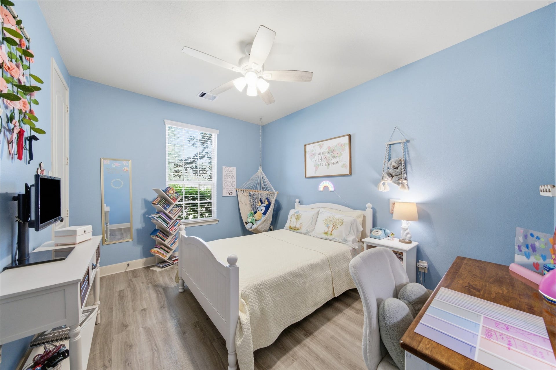 30511 Sethora Hill Way, Fulshear, TX 77441 Secondary bedroom on first floor with large closet.