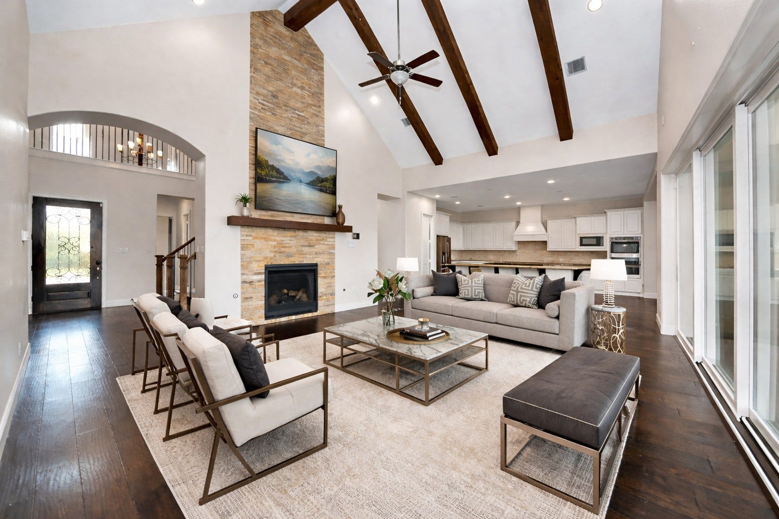 9814 Carver Drive, Rosharon, TX 77583 Welcome home to 9827 Carver Dr. Stunning Shea home in Meridiana. *Virtually Staged