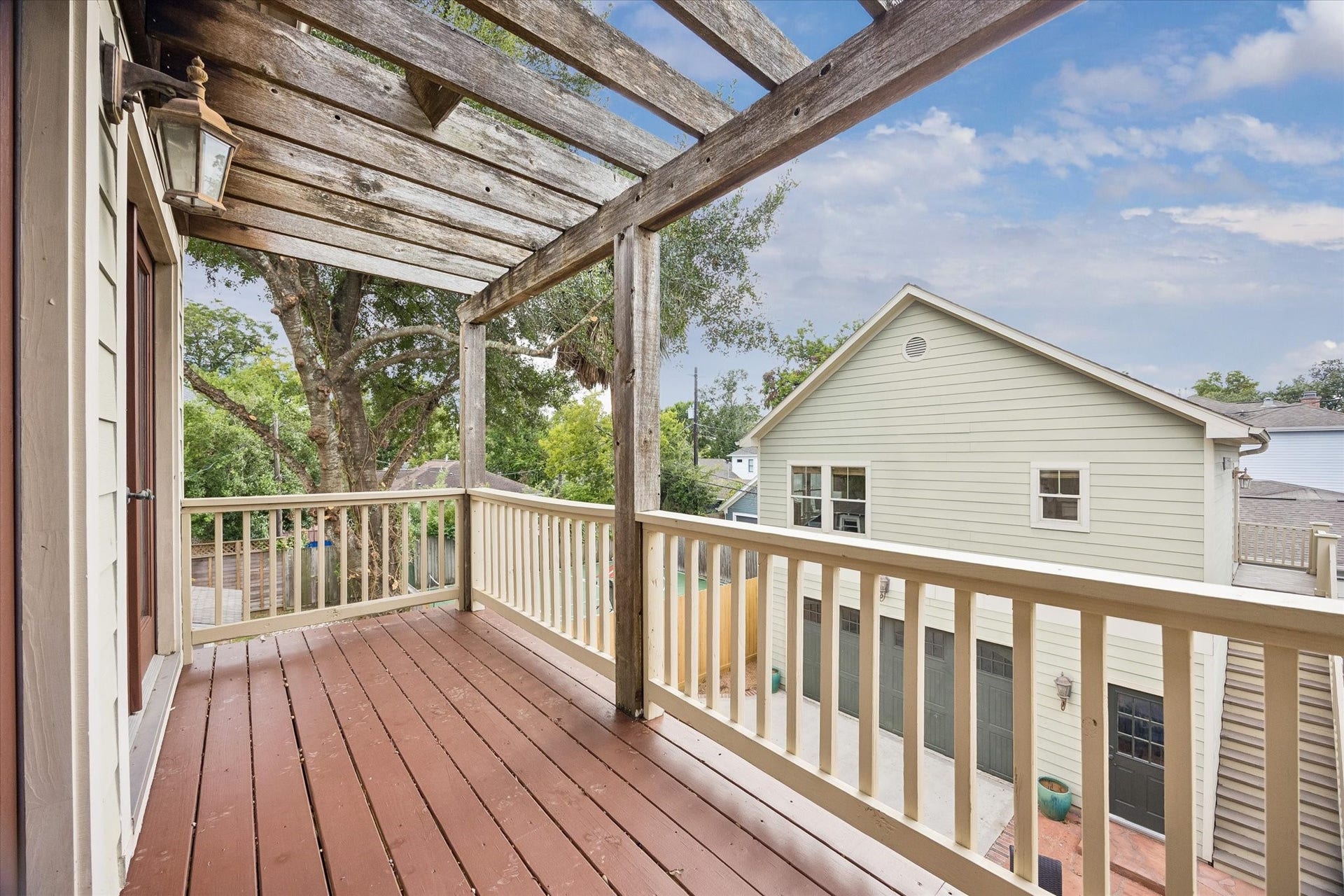 With two sets of French doors opening from the primary suite, the balcony feels like a natural extension of your retreat. It is a lovely place to start the morning with coffee, wind down at night with a nightcap or simply steal a few quiet minutes for yourself.